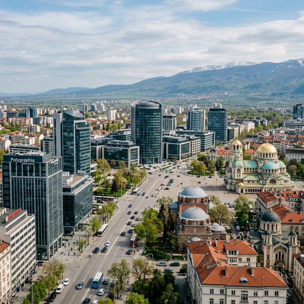 Editorial image illustrating Bulgaria, Doing business and investments for international businesses in Italy