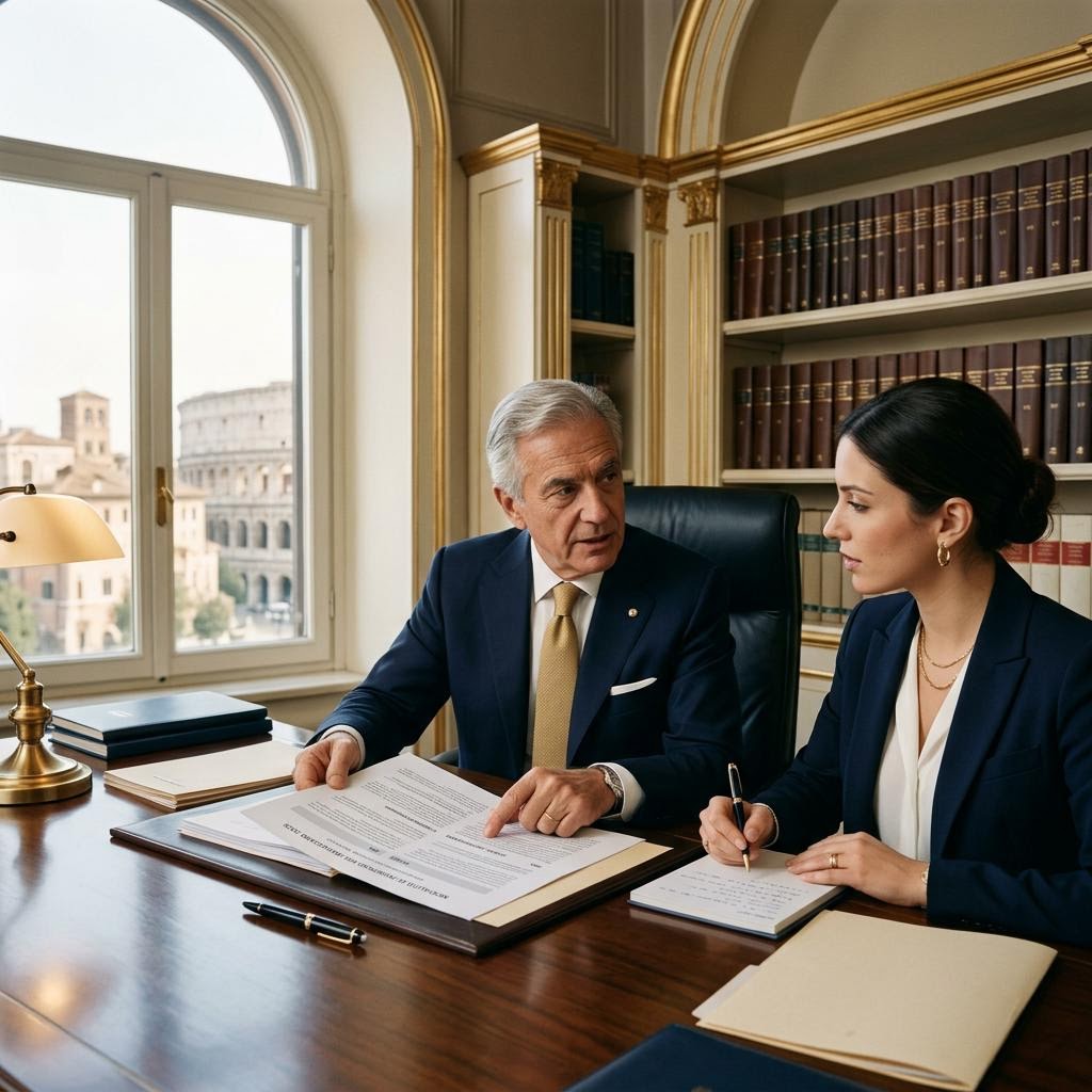 Redaktionelles Bild zur Illustration des Markteintritts in Italien: S.r.l. vs Niederlassung vs Repräsentanz — Eine Entscheidungsmatrix für internationale Unternehmen in Italien